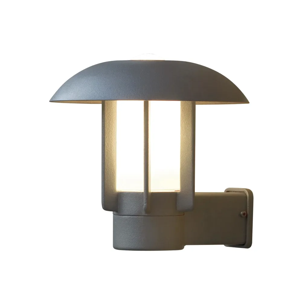 Konstsmide Heimdal Väggarmatur E27-sockel, aluminium