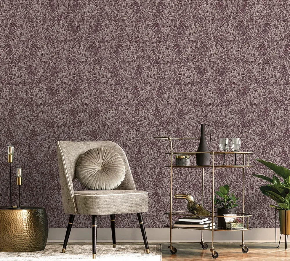 Galerie Wallcoverings Off the Wall LB25109 Tapet Rambleicious Röd/beige