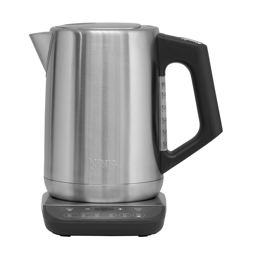 Ninja KT201 vattenkokare m temperaturinställning 1,7 L, Rostfritt stål-silver