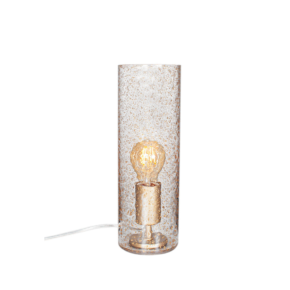 Golden bordslampa, guld, h30 cm