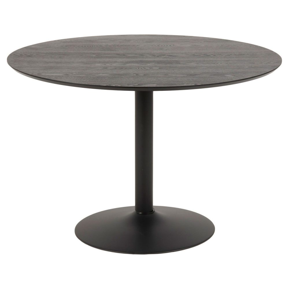 Matbord Ibiza svart 110x74 cm