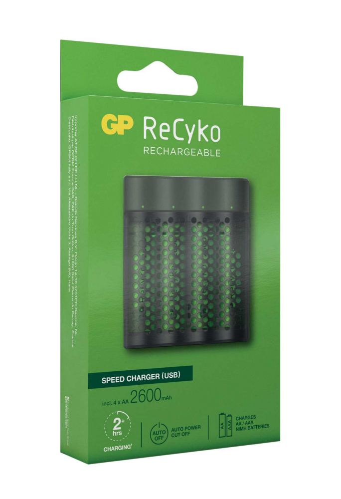 BATTERI L.RECYKO SPEED 4XAA 2600MAH