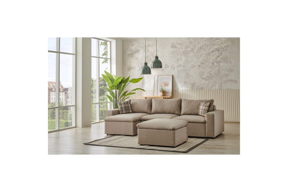 Rivran Soffa med Divan 4-sits