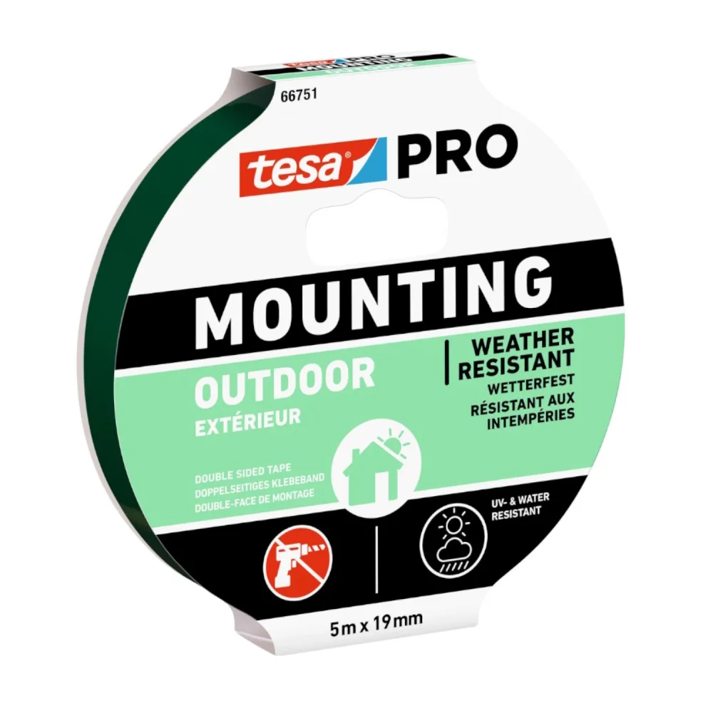 Tesa Monteringstejp 66751 Pro 19mmx5m | Handla Nu