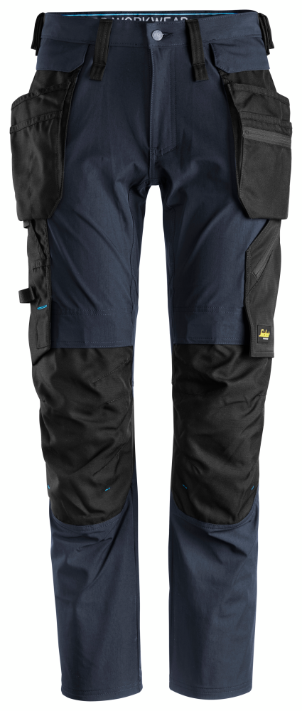 BYXA SNICKERS WORKWEAR 6208 AVTAG MA/SV HP LW 54, MARIN/SVART