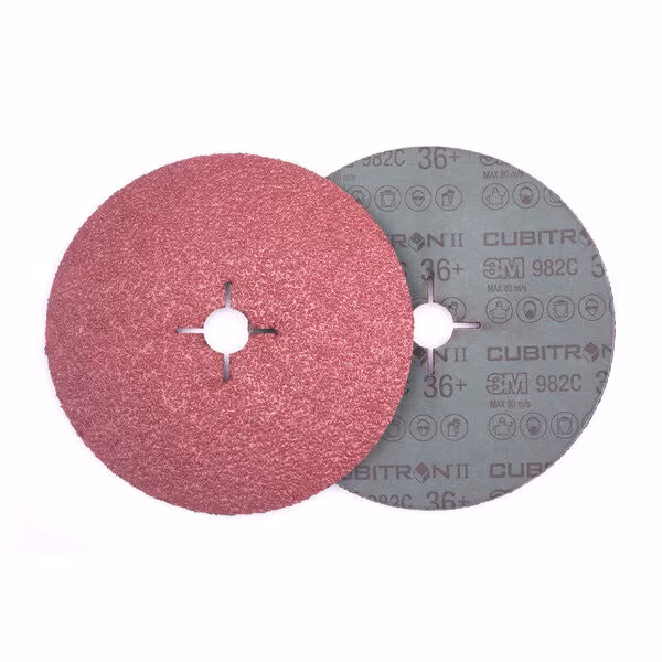 Kjøp 3M Fiberslipskiva Cubitron 982C, #36+, 125x22 mm