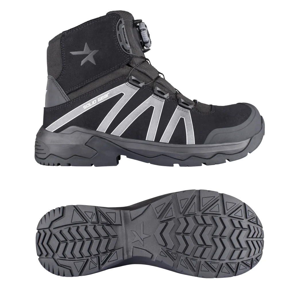 Solid Gear Onyx Skyddskänga S3, BOA, svart 40