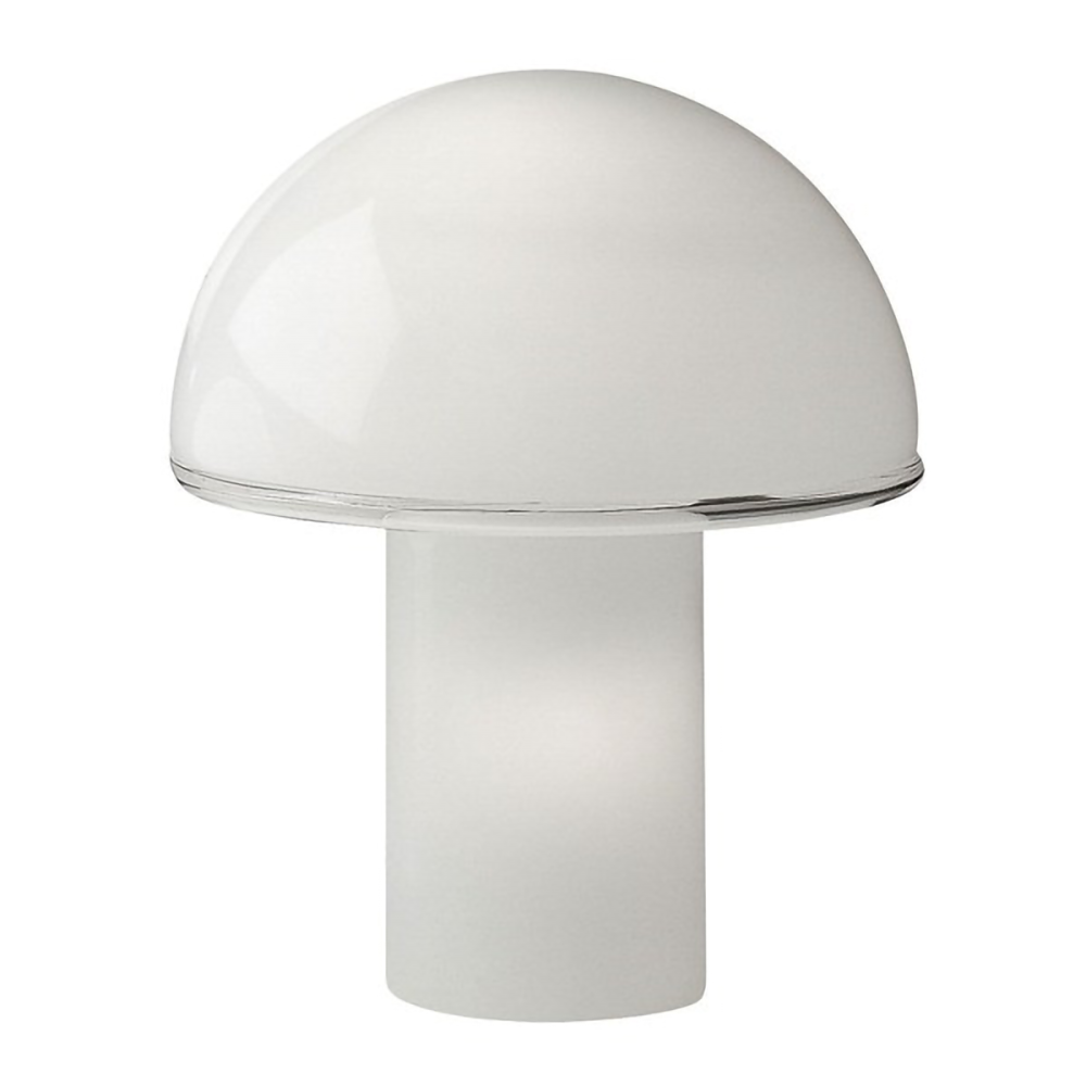 Onfale Piccolo bordslampa Ø20 cm, Opal vit