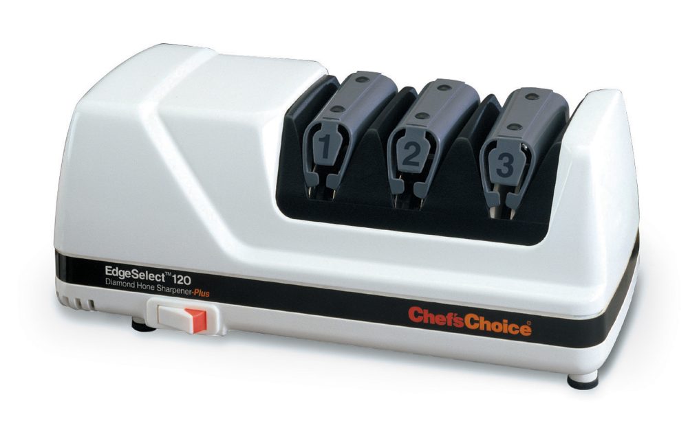 Model 120 Knivslip elektrisk diamant 3 steg, Vit