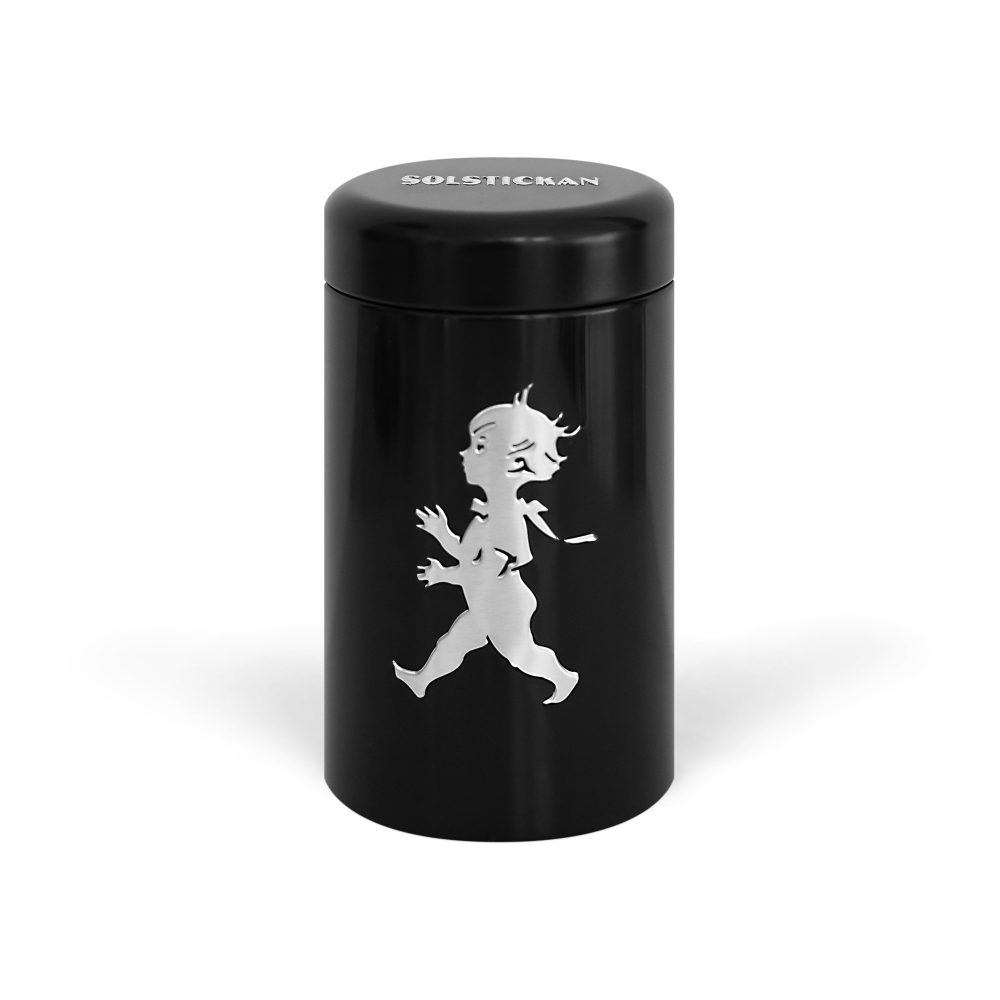 Solstickan tändsticksrör 100-pack, Svart