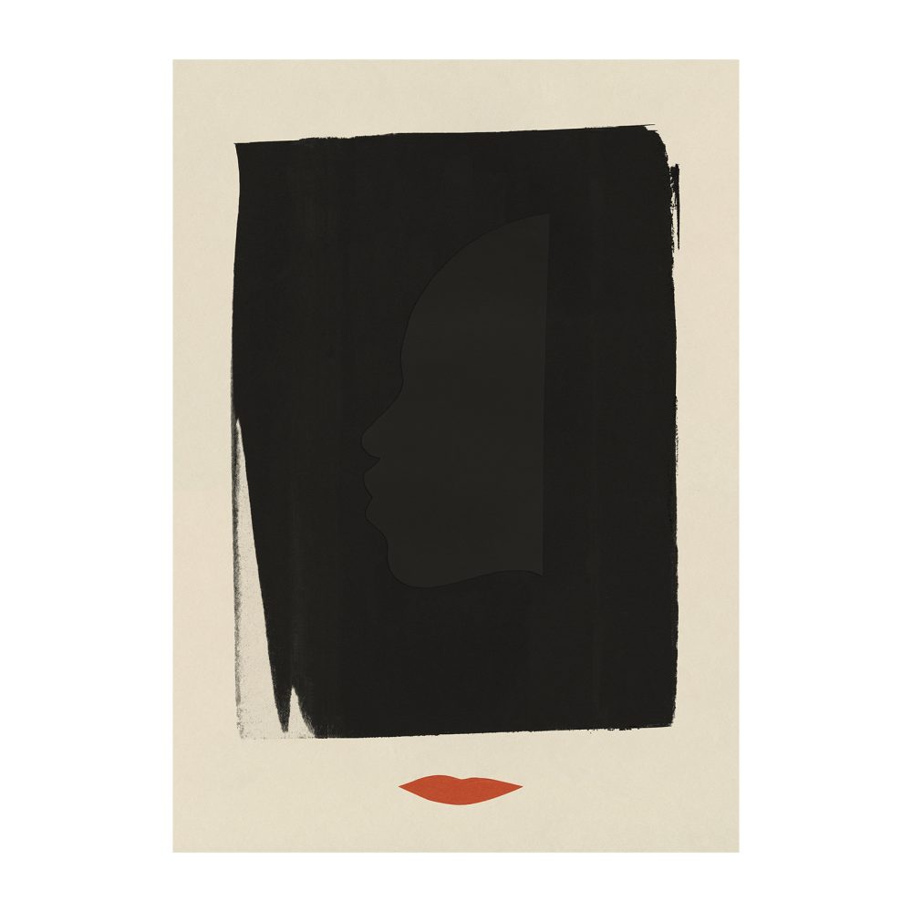 Red Lips poster, 30x40 cm