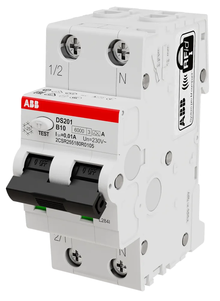ABB 2CSR255180R3324 Personskyddsautomat 6kA, C-karakteristik, typ A DS201 C32 A300