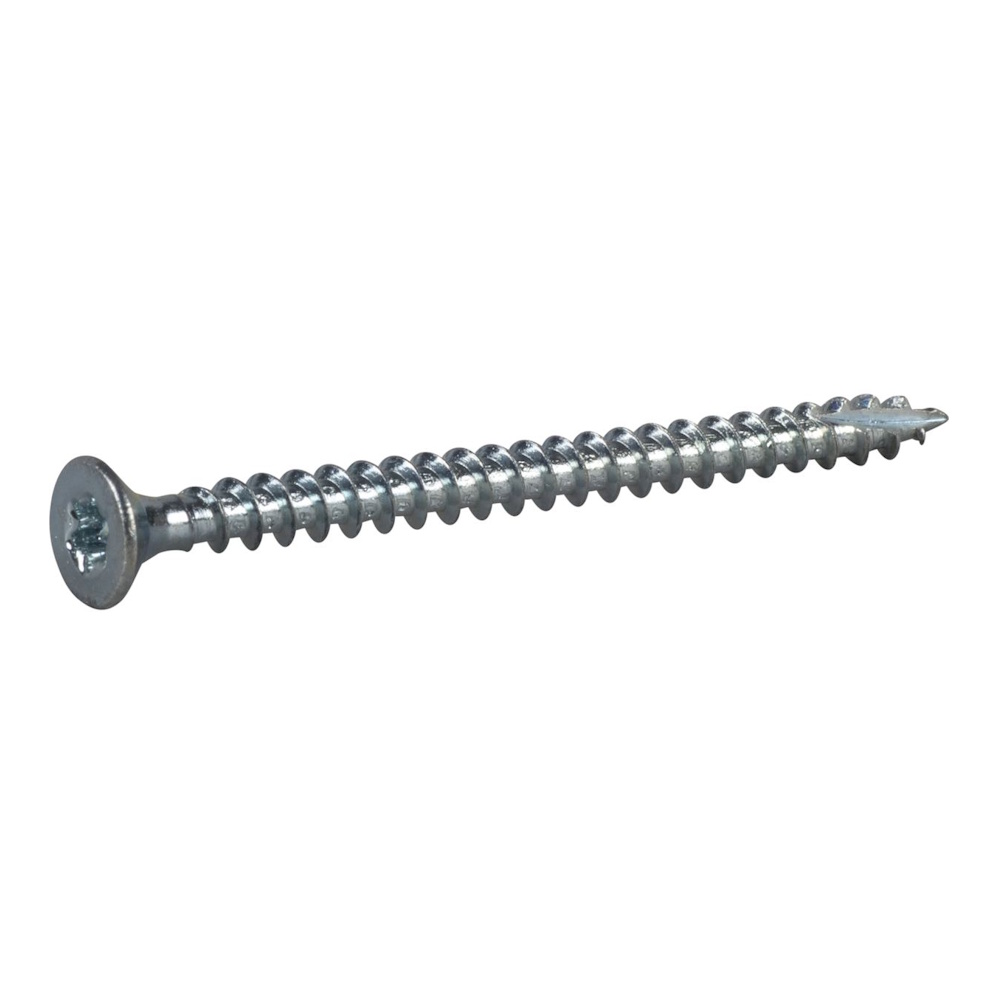 Träskruv Helgängad Försänkt Huvud 4x50mm FZB C1 200st Essve