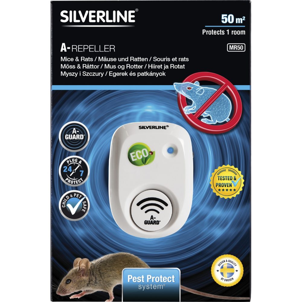 Mus- och råttfritt MR50 Silverline 50m2