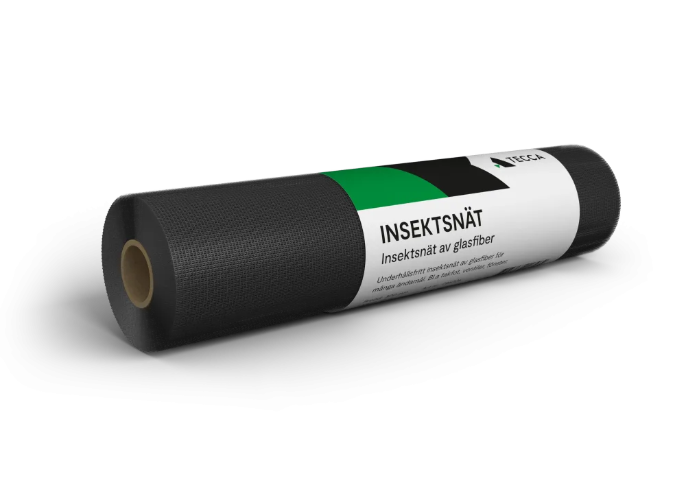 TECCA 296006 Insektsnät glasfiber 30 cm x 25 m