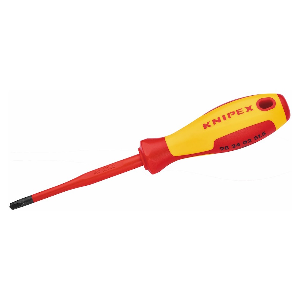 Skruvmejsel – Isolerad 1000, PH/S-2, 100mm, KNIPEX 9962252