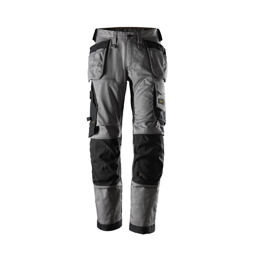 ARBETSBYXA AW LFIT + HF GRÅ/SVART STL 104