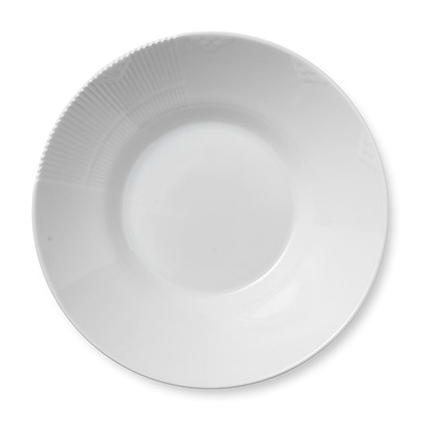 White Elements djup tallrik, Ø 25 cm