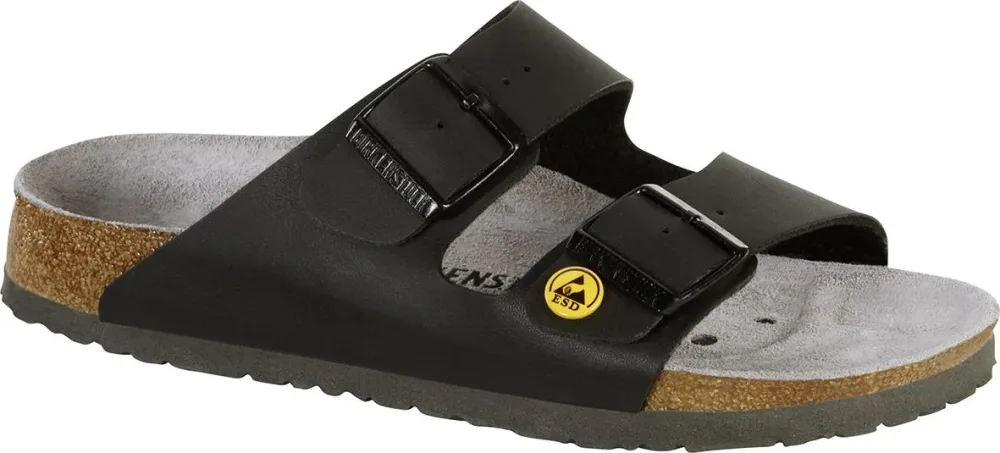 Birkenstock Arizona 894280142 Sandal svart, smal läst, ESD 42