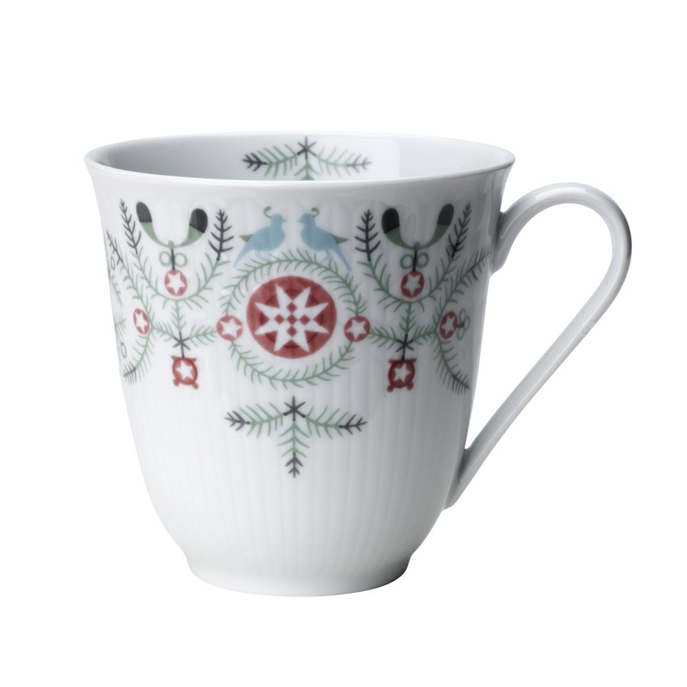 Swedish Grace Winter mugg 30 cl, vit