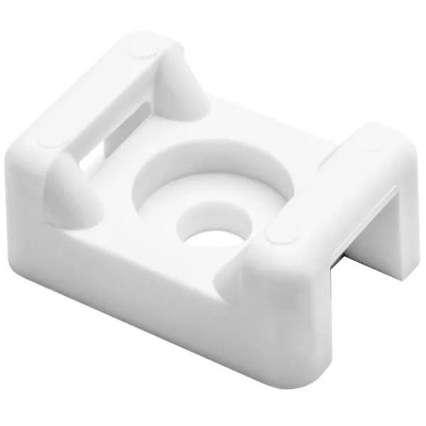 Hellermann Tyton CTM 0 Skruvankare vit, 100-pack
