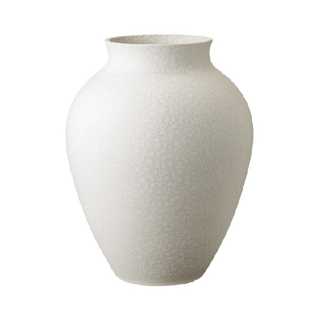 Knabstrup vas 20 cm, vit