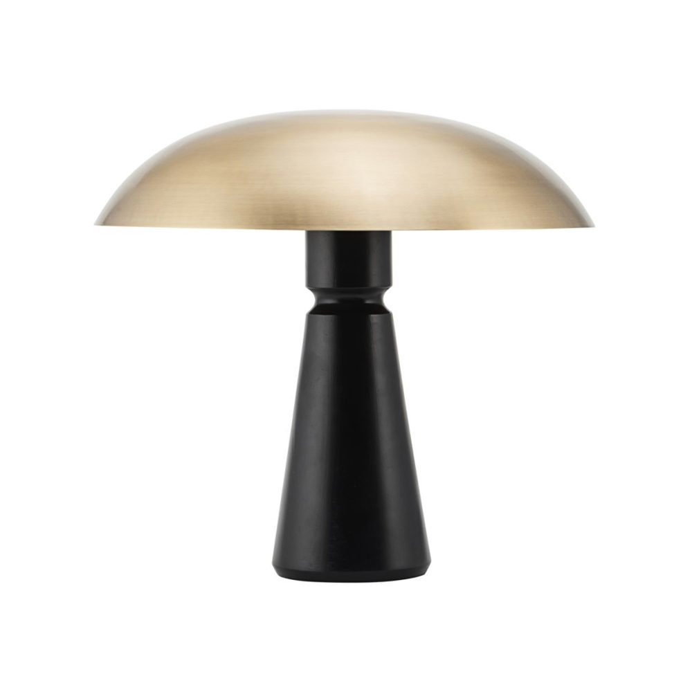 Thane bordslampa, Svart-mässing