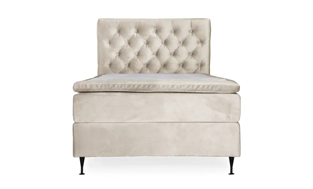 OPERA 120 Sängpaket Sammet Beige