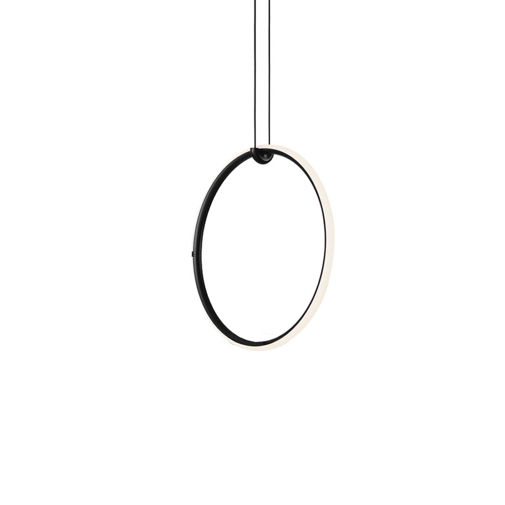 Arrangements Round pendel, Black, small