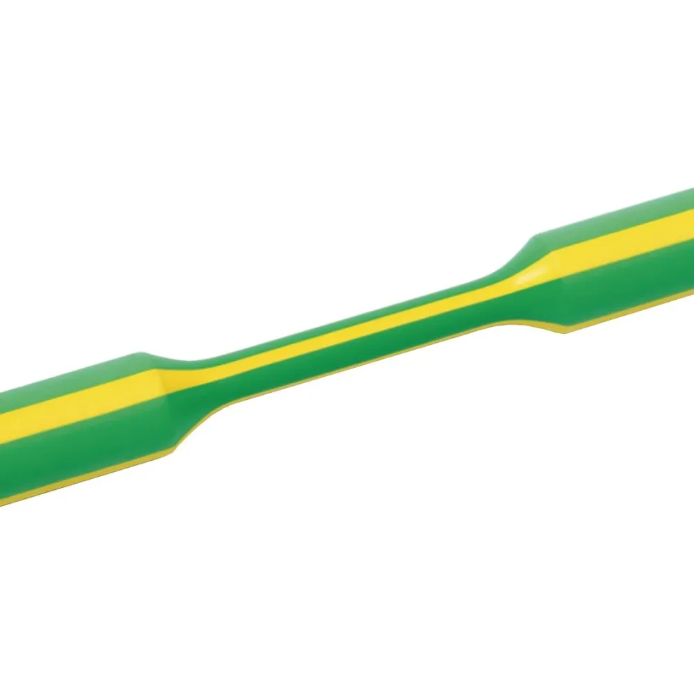 Hellermann Tyton TF31 Krympslang gul/grön, 30 m 6/2 mm