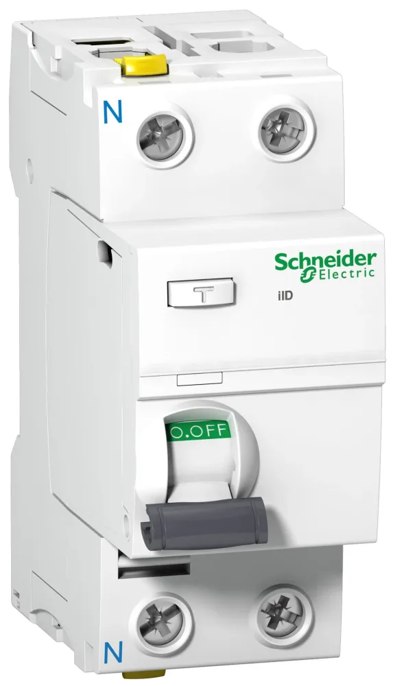Schneider Electric Acti 9 iID Jordfelsbrytare A-SI, 4-polig 25A, 30mA