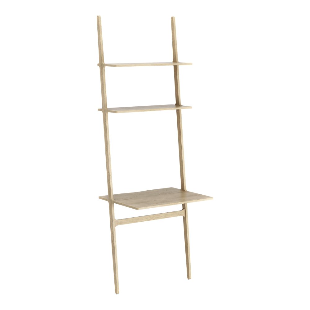 Libri skrivbord, Ek lackad