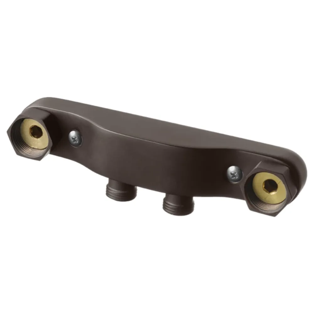 Blandarfäste Utanpåliggande 160mm, Bronze | Stuvbutiken