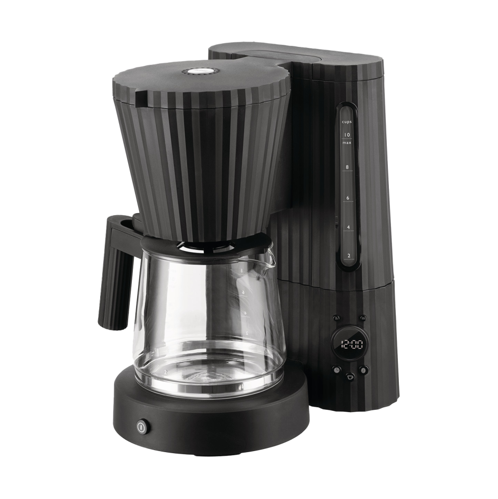 Plissé kaffebryggare, Svart