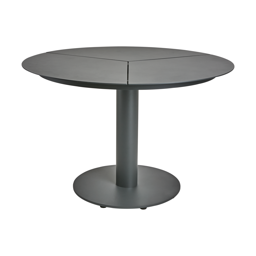 Peace matbord Ø110 cm Anthracite
