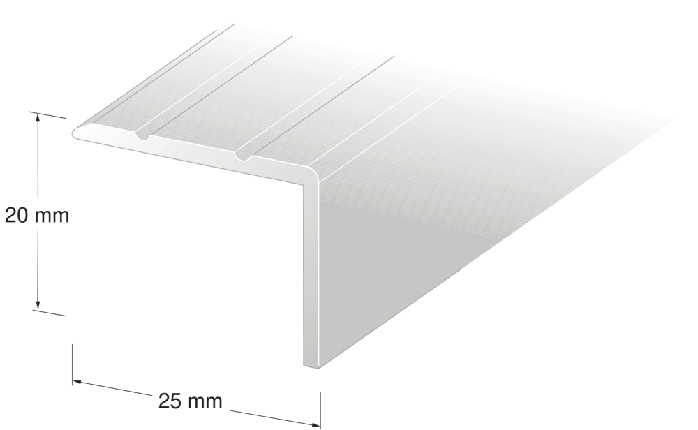TRAPPNOS DURI 213 SILVE 25X20 100CM, 25X20MM 100CM