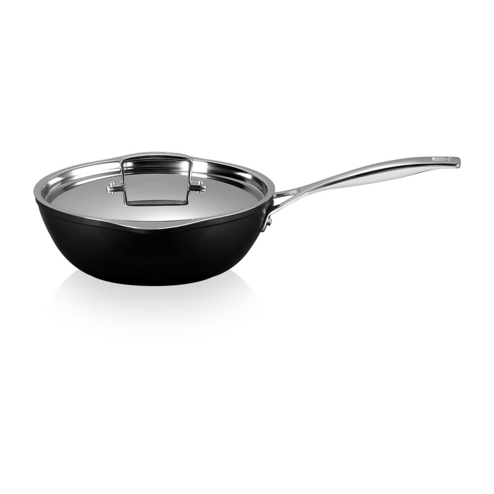 Le Creuset såskastrull toughened Non-Stick, Black