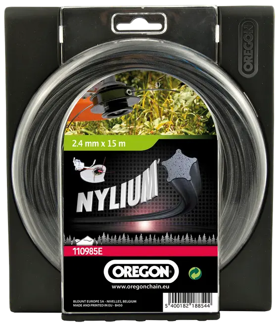 Nylium trimmertråd d2,4mm 15m