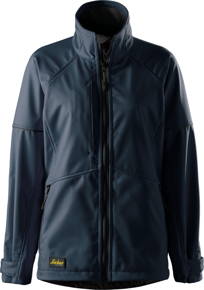 SOFTSHELLJACKA DAM AW MARIN/SVART STL M