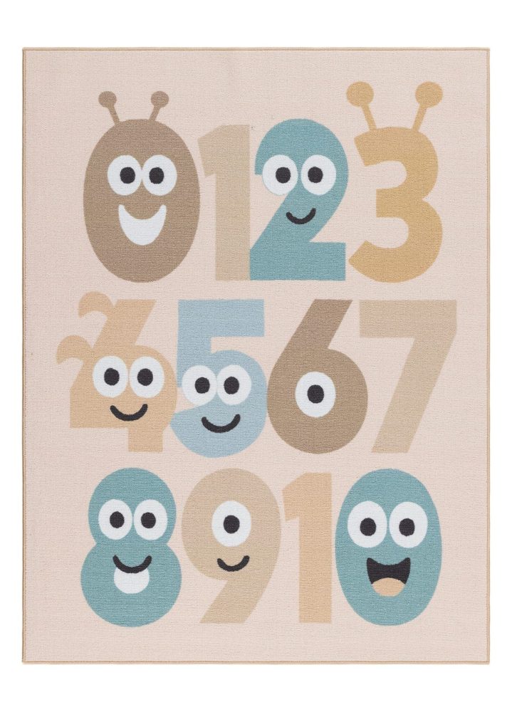 Maskinvävd Matta Play Numbers 120x160 cm