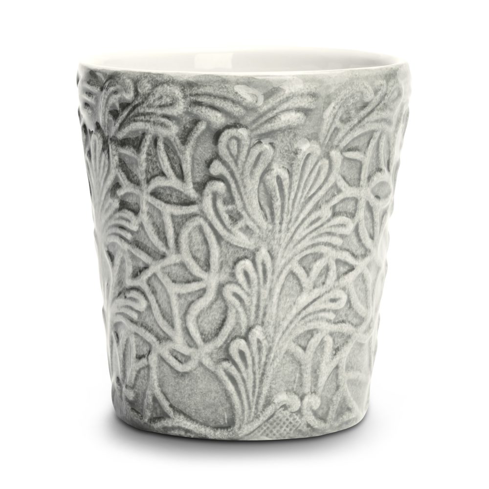 Lace mugg 30 cl, Grå
