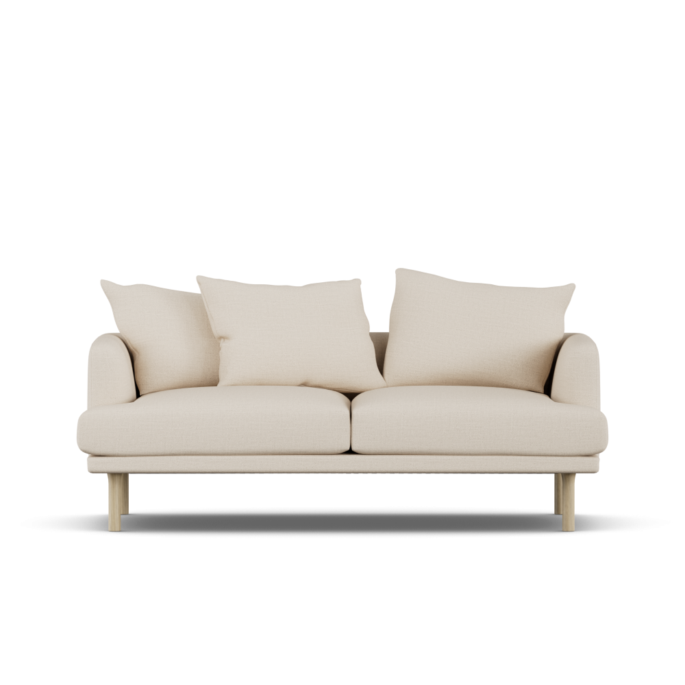 Sjövik soffa, Same Beige 6670-vitoljad ek, 2,5-sits