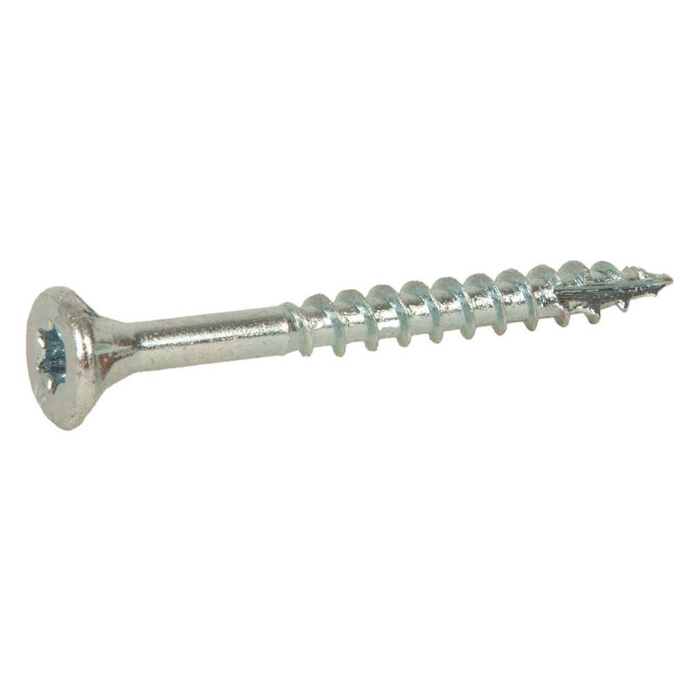Träskruv Essdrive Försänkt Huvud 4x25mm FZB C1 200st Essve