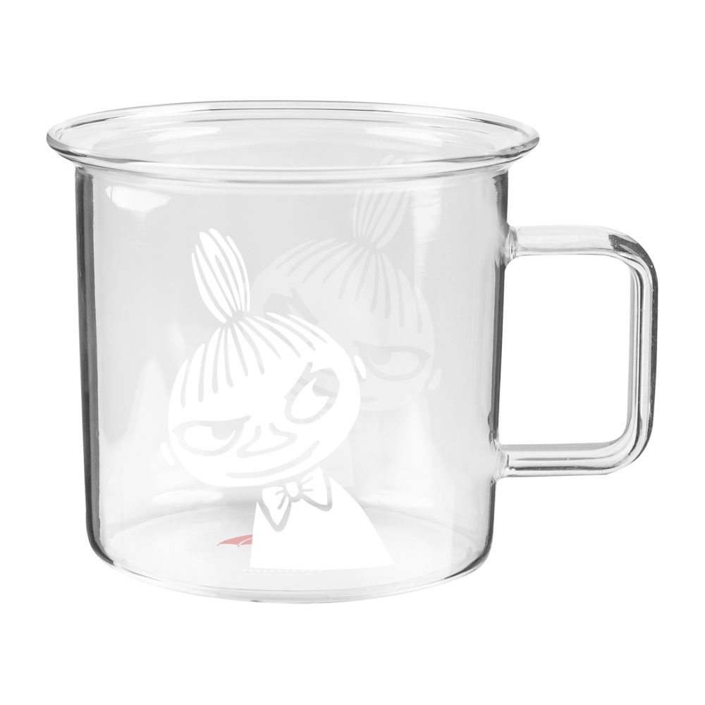Moomin glasmugg klar 35 cl, Little My