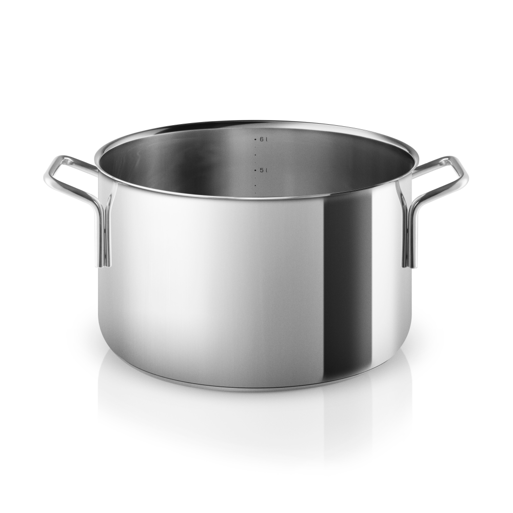Eva Trio Stainless Steel gryta, 6,5 L