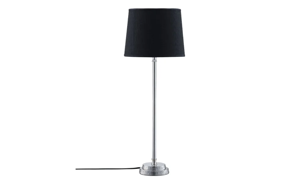 KENT Bordslampa Krom/Svart