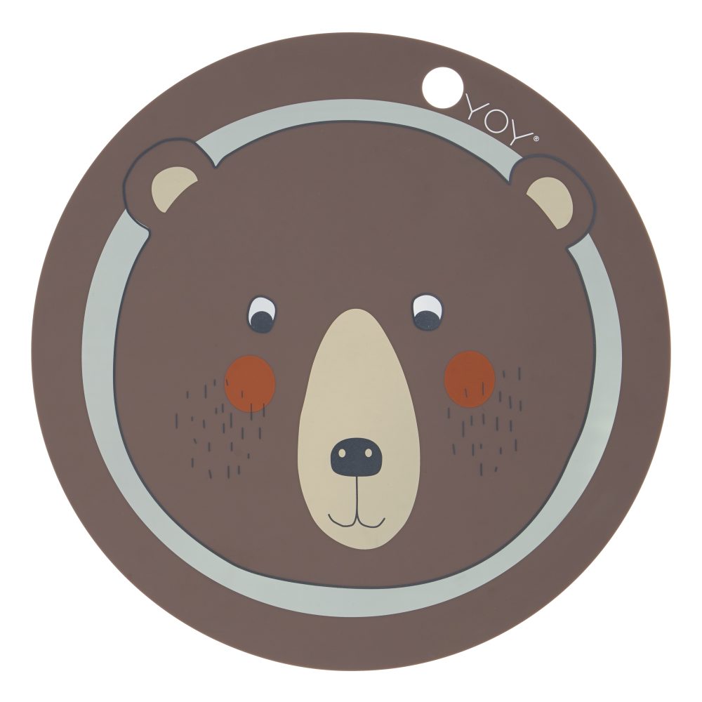 Bear bordstablett, brun