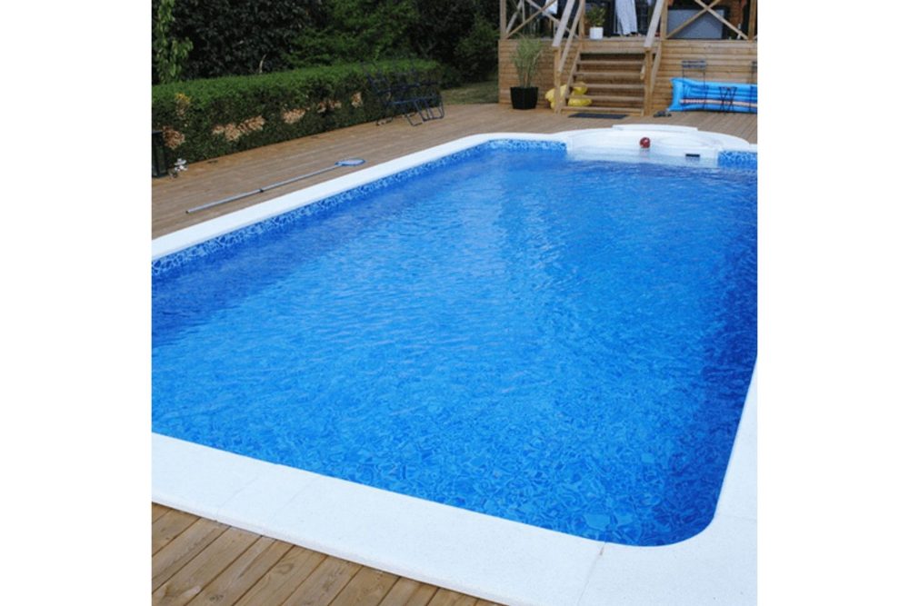 Poolliner Planet Pool Tradition Rektangulär 1,5m Djup 6 x 3 m, Carrara