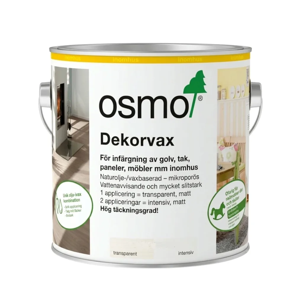 Dekorvax 3145 Transparent Himmelsgrå 0,125 Liter Osmo