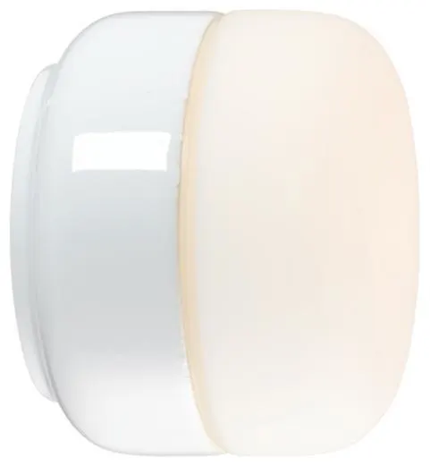 Ifö OHM 140/115 Tak och väggarmatur IP44, 10 W Vit